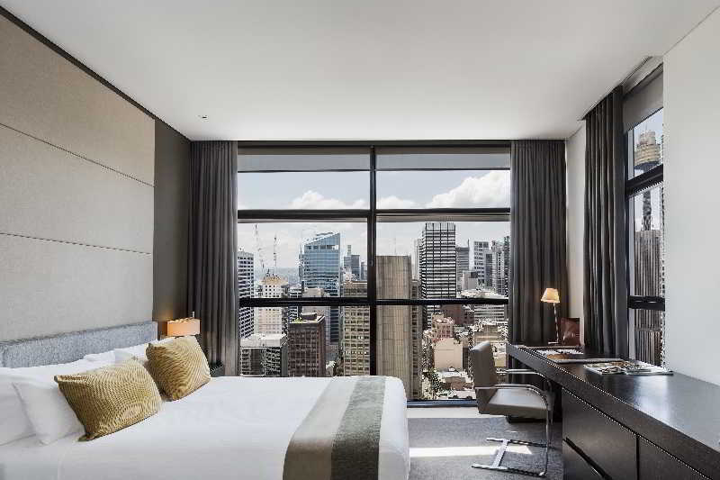 Fraser Suites Sydney Eksteriør billede A bedroom at The Standard East Village