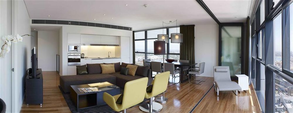 Fraser Suites Sydney Eksteriør billede Interior of a typical apartment